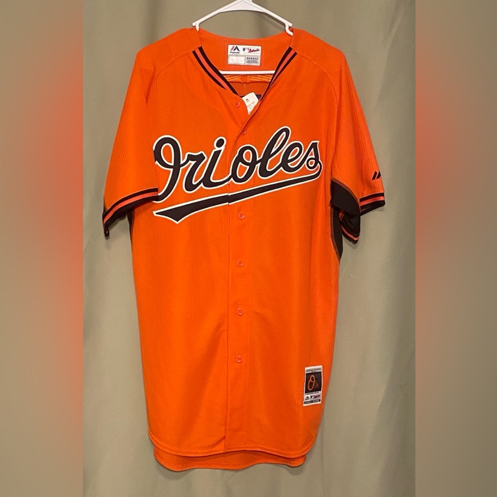 Majestic Baltimore Orioles Baseball Jersey #13 How Close to the Game Are You  44
